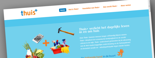 Animatie: Thuis+ De helpende hand in de buurt.