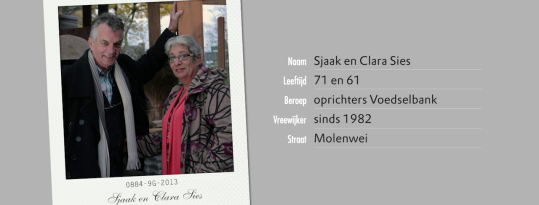 Gezichten van Vreewijk: Sjaak en Clara Sies