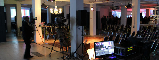 Meercameraregie nieuwjaarsreceptie Havensteder