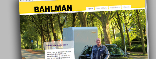 website Bahlman Service & Onderhoud