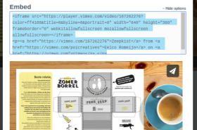 video embedcode insluiten