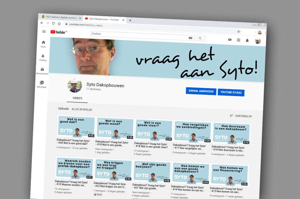 Sytodakopbouwen YouTube kanaal