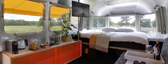Camp Silver – overnachten in een Airstream
