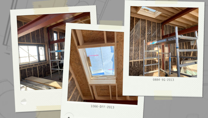 videostill dakopbouw met polaroids